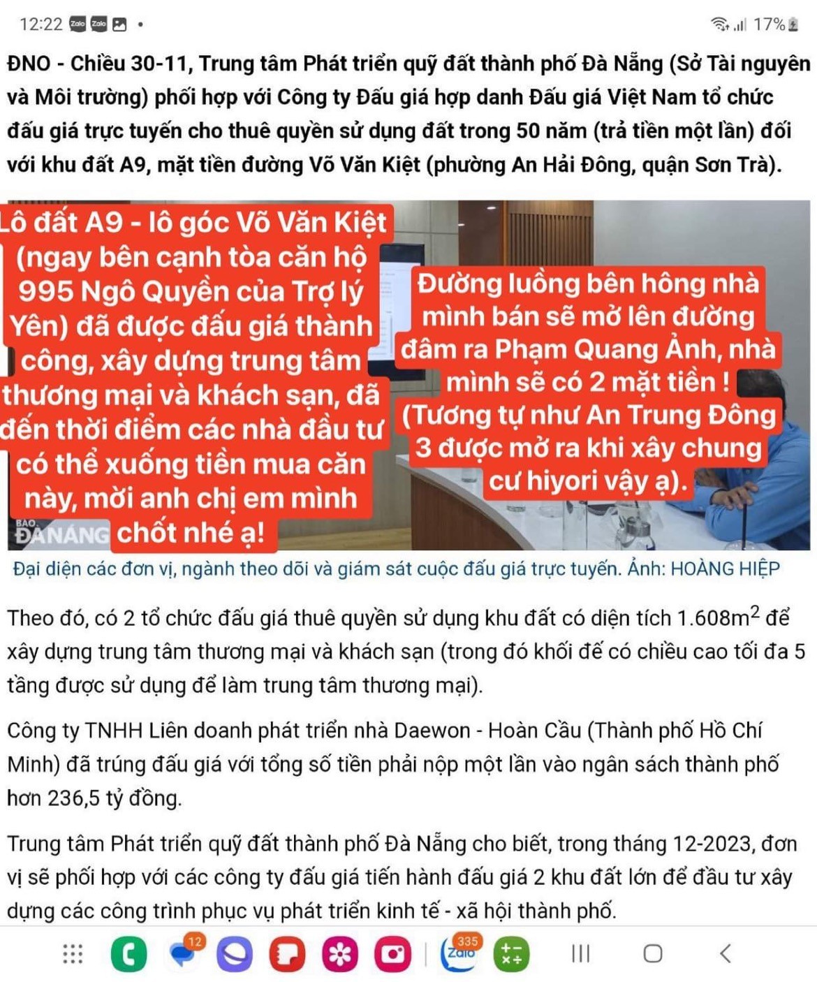 NGÔ QUYỀN 93m², 9 tầng, ngang 6m, dài 15.5m, giá 40 tỷ, Sơn Trà