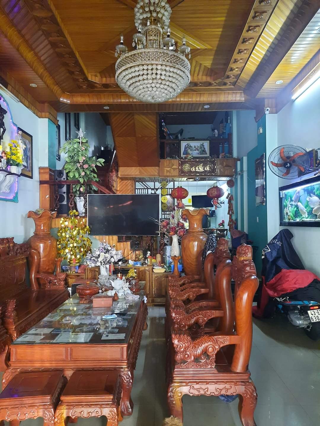 MỸ AN 7 100m², 4 tầng, ngang 5m, dài 20m, giá 7.6 tỷ