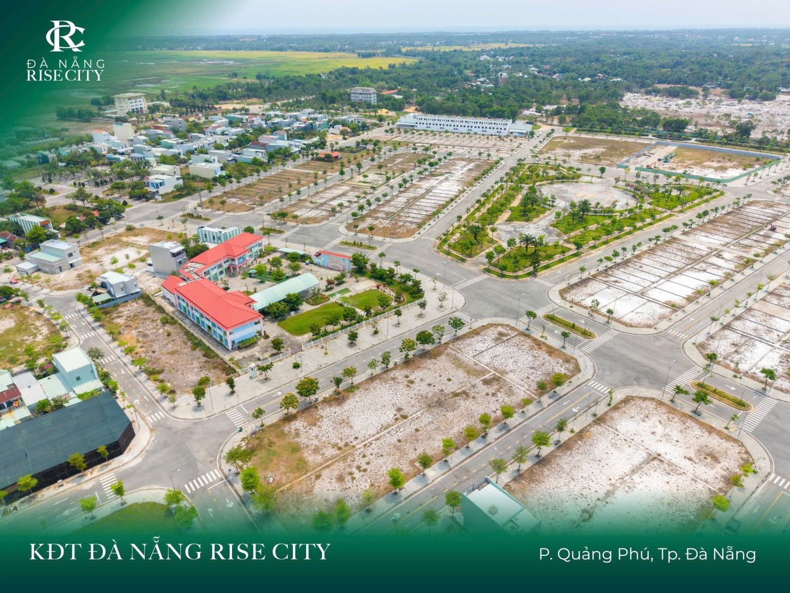 KĐT ĐÀ NẴNG RISE CITY 140m², ĐẤT, ngang 7m, dài 20m, giá 1.96 tỷ, Quảng Nam
