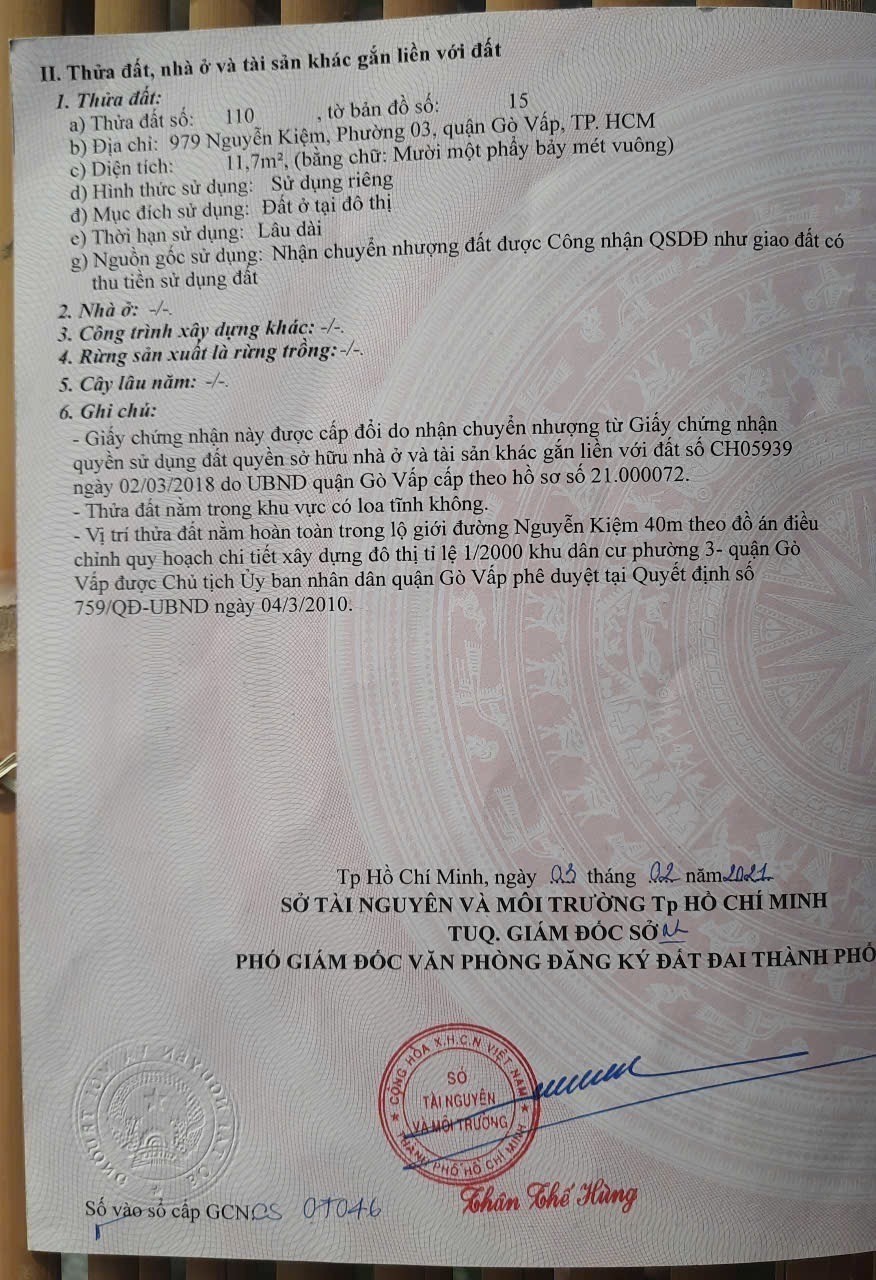 Bán nhà đường Nguyễn Kiệm, Gò Vấp - ảnh 4