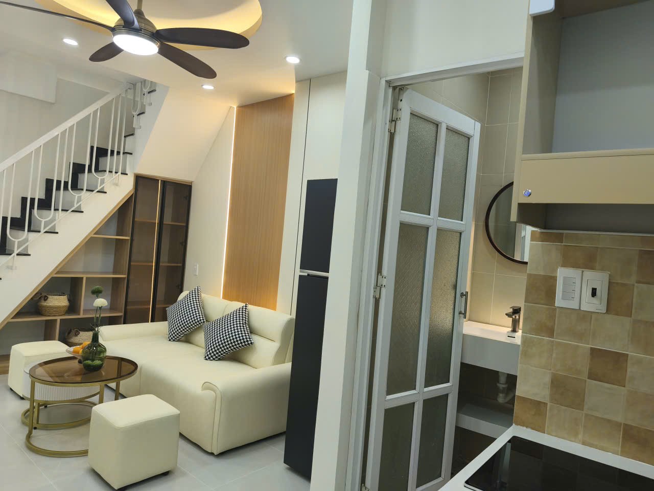 K TRẦN CAO VÂN 38m², 2 tầng, ngang 3.2m, dài 12m, giá 3.45 tỷ, Thanh khê